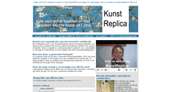 Desktop Screenshot of kunstreplica.nl